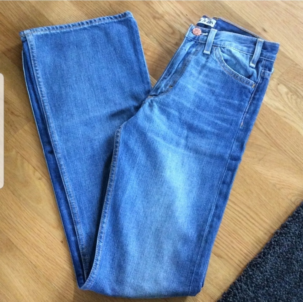 Acne wide leg jeans